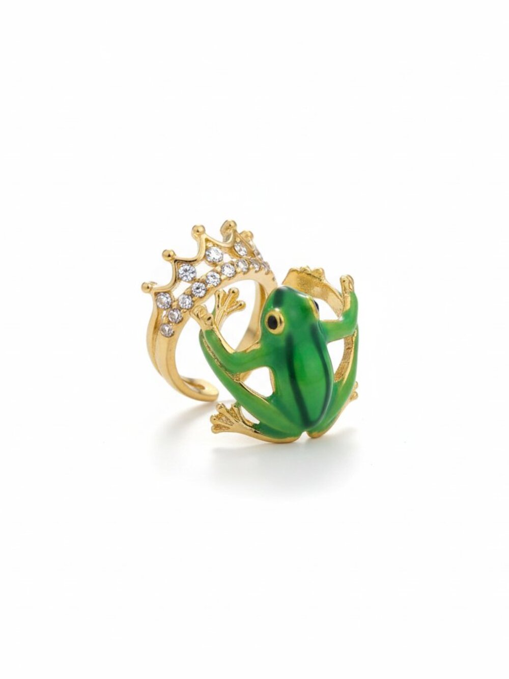 Far Fetched Gems by SLP - The Frog Prince - Blue and Green